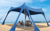 Carpa de Playa Portátil 3x3m con Protección Solar UPF 50+ | Refugio Ligero y Familiar