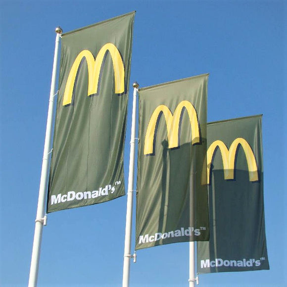 Banderas Publicitarias Personalizada (200 x 145 cm)